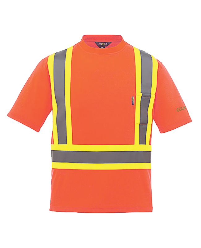 Colacem - S05960 T-Shirt De Sécurité Haute Visibilité Pour Hommes - DTF. DTF-195 (MG)